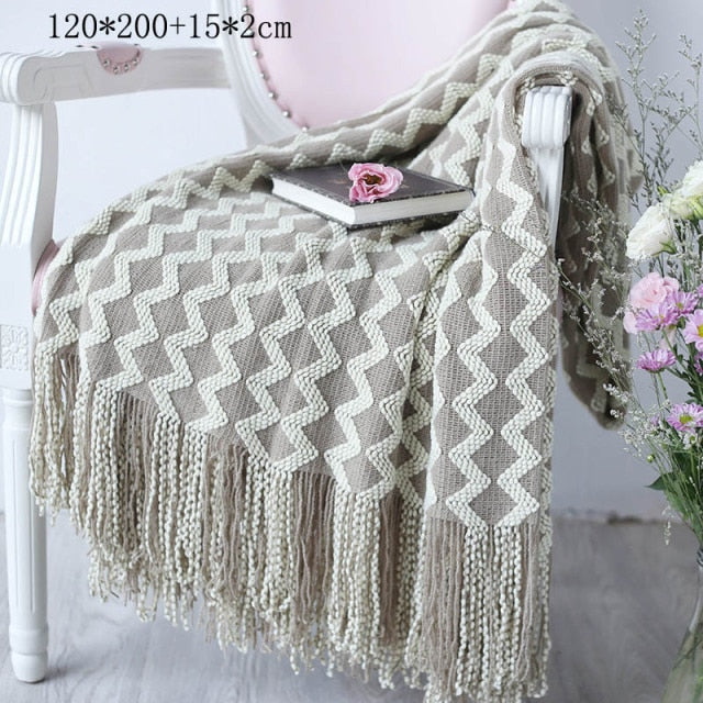 Knitted Throw