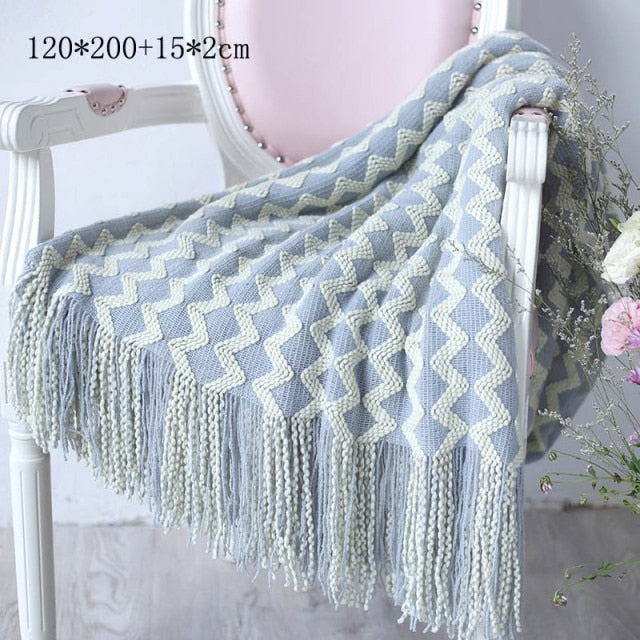 Knitted Throw