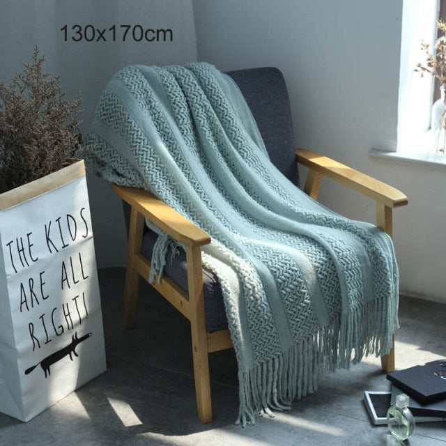 Knitted Throw