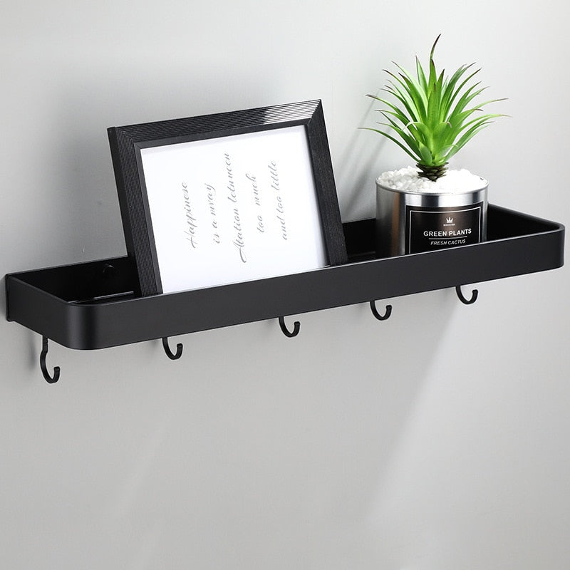 Black Wall Mount Shelf