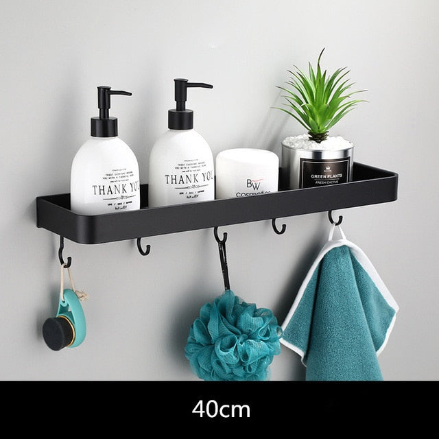 Black Wall Mount Shelf