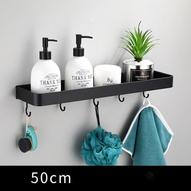 Black Wall Mount Shelf