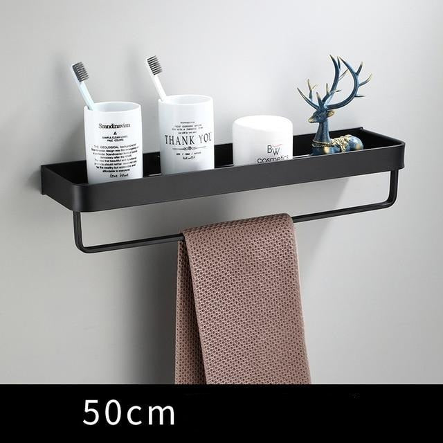 Black Wall Mount Shelf