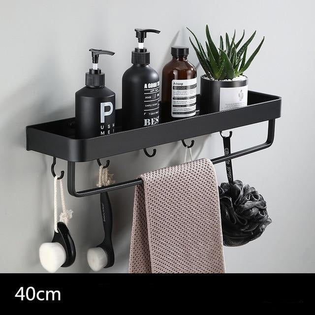 Black Wall Mount Shelf