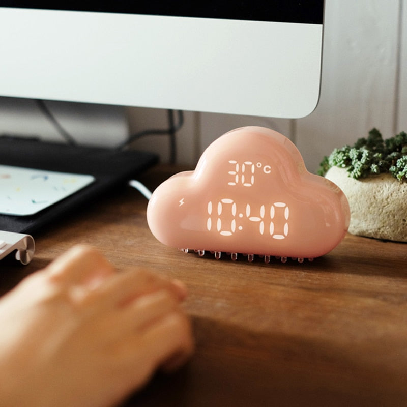 Rain Cloud Alarm Clock