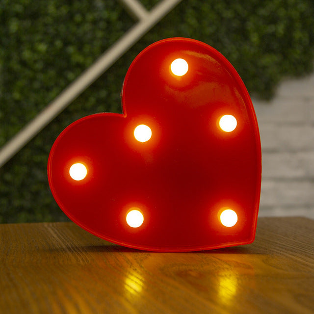 Love Heart Lamp