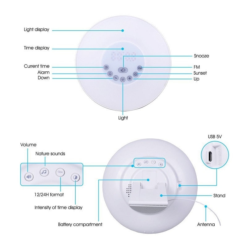Sunrise Alarm Clock - The Decor House