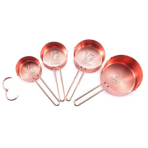 The Rose Gold Measuring Set