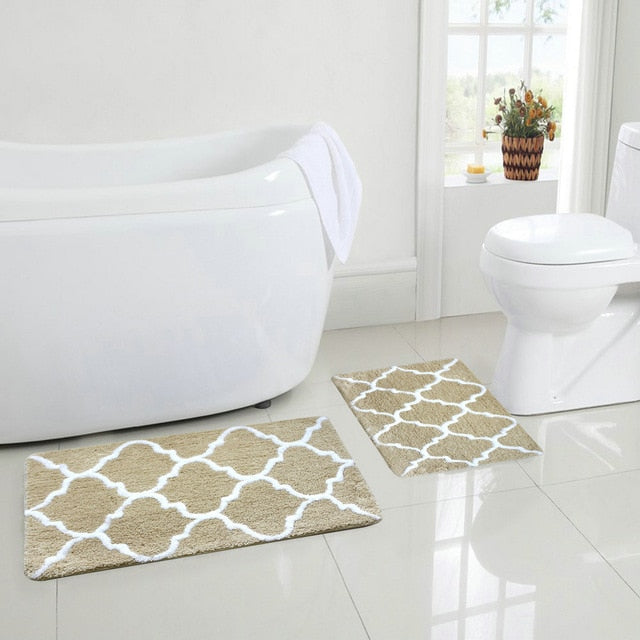 Patterned Bath Mat