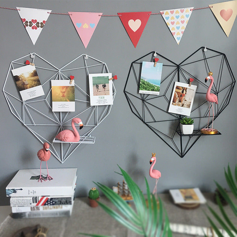 Heart-Shaped DIY Photo Grid