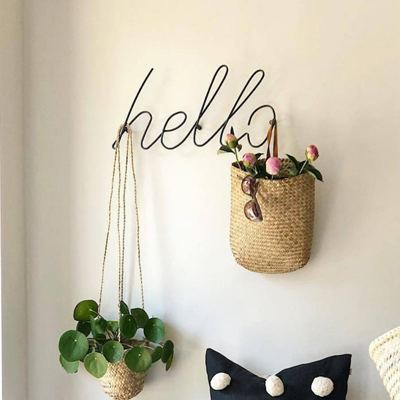 Greeting Wall Decor