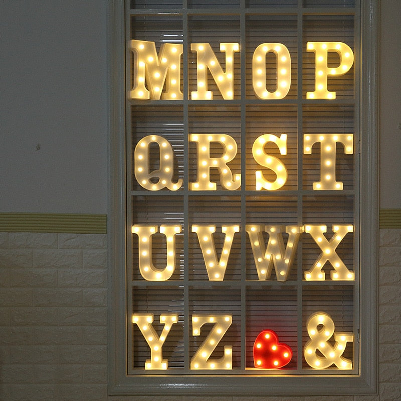 Light Up Letters