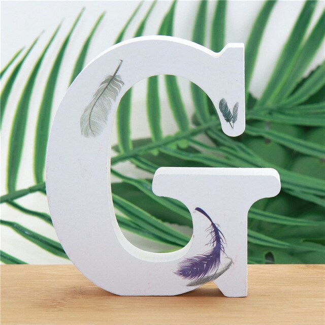 Alphabet Letters - Feather Edition