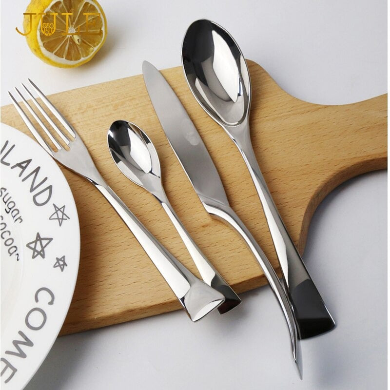 Stylish Silver Cutlery (2 Piece Sets)