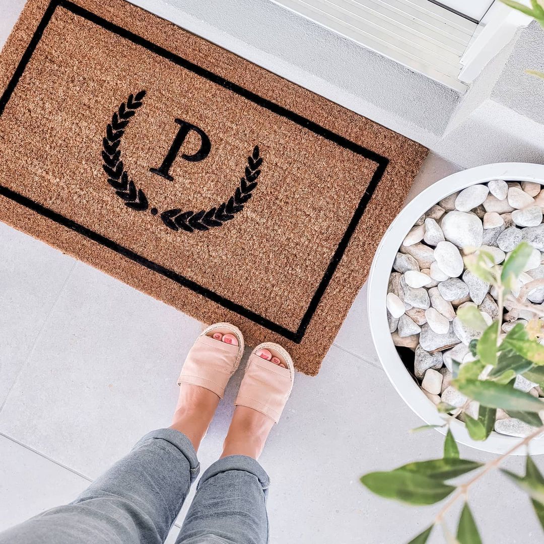 Initial Custom Doormat